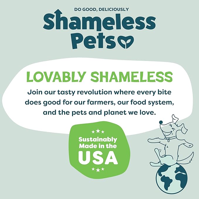Shameless Pets Crunchy Dog Treats - Variety Pack 3 Boxes - Healthy Dog Biscuits & Cookies Treats for Small, Medium, and Large Dogs - Made in The USA - Free from Corn & Soy