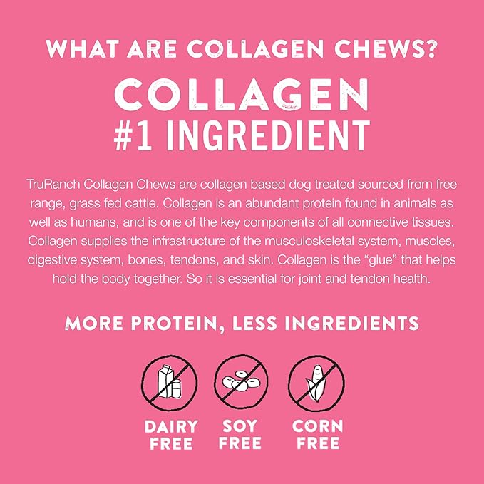 Large Pork Skin Rolls - Chicken-Wrapped Jerky Collagen Rolls - Collagen Chews for Dogs - Real Pork Skin - Rawhide Alternative - Easy to Digest Treat, 1 Bag, 2 Count