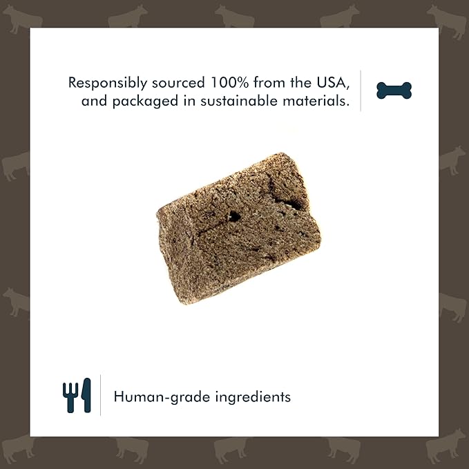 King Lou Pets - Beef Liver Dog Treats - Freeze Dried Liver Treats For Dogs and Cats - USA-Made Dog and Cat Treats - Rich in Iron, Vitamins and Nutrients For Immune Health - 1 lb Prior to Freeze-Drying