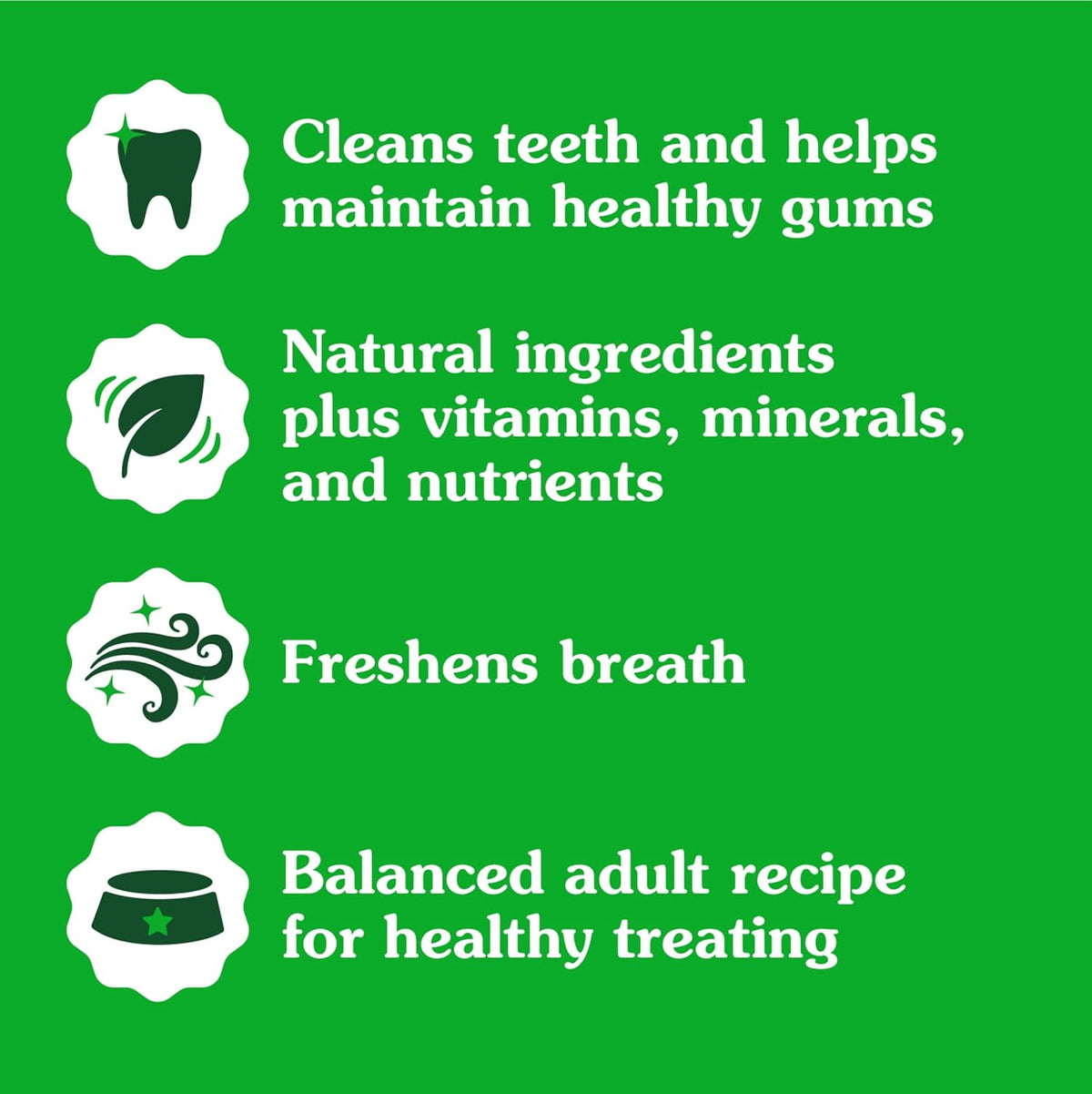 Greenies Original Regular Dental Dog Treats, 12 oz. Pack (12 Treats)