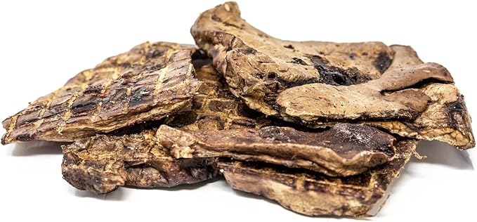 hotspot pets Dehydrated Lamb Lung Dog Treats - 2 Pound Big Bag, All-Natural, Made in USA - High Protein, Low Fat - Slow Roasted Oven Baked A Healthy Rawhide Alternative for All Dogs