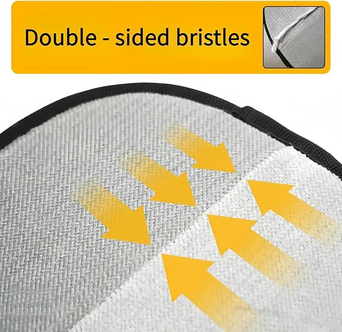 2PCS Pet Hair Remover Gloves, Pet Hair Removal Tool, Reusable Removal Tool for Couch, Furniture, Carpet, Car Seat, Cat Grooming Tools