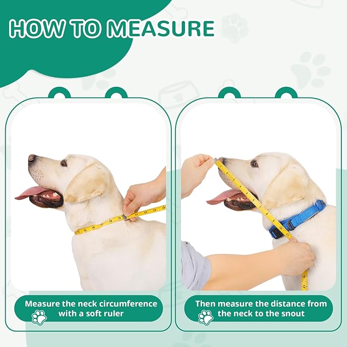 GLADOG Soft Dog Cone Collar, 3 PCS (XL is Only 1 PCS) Flexible Plastic Cone for Dogs After Surgery, Dog Recovery Collar, Adjustable E-Collar for Large/Medium/Small Dogs Cat, Comfy Elizabethan Collar