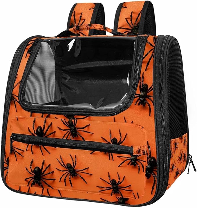 Airline Approved Soft Sided Pet Carrier, Spiders3 Pet Travel Bag for Cats & Dogs, Durable, Breathable Pet Travel Bag for Airplane, Car & Train