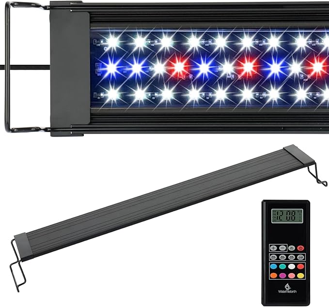 WaterRebirth Aquarium LED Light Fish Tank Light (48-54”)