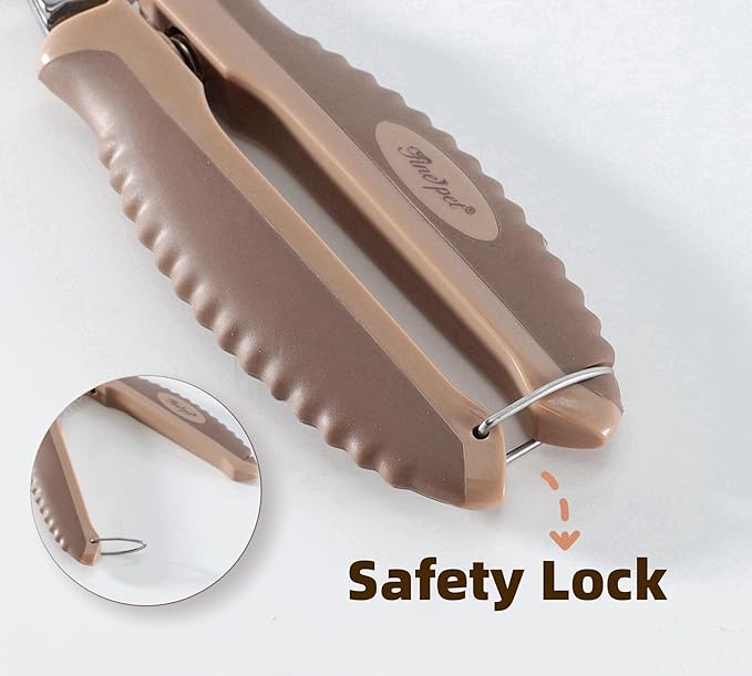 Large Dog Nail Clippers Pet Nail Trimmers for Cats Rabbits Dog Grooming Clippers with Safety Guard to Avoid Over Cutting L