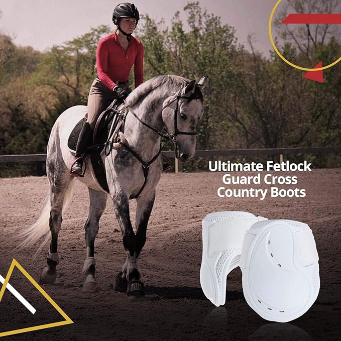 Kavallerie PRO-K Soft No Turn Bell Boots Ultimate Hoof Protection, with Anti-Spin Fastening System, Durable & Prevents Overreaching