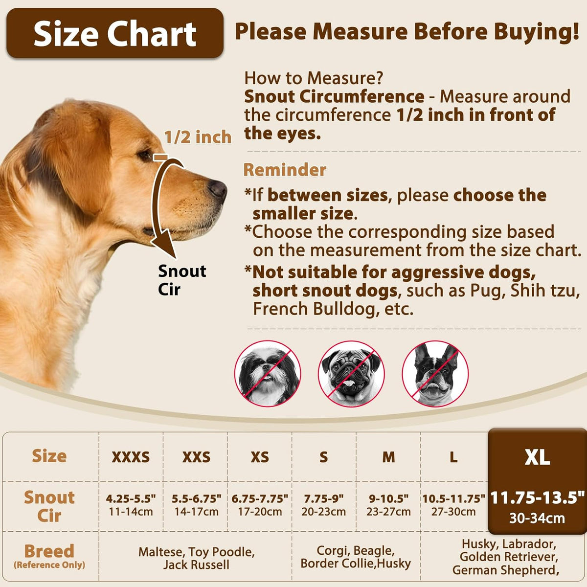 Crazy Felix Nylon Dog Muzzle for Small Medium Large Dogs Poodle Labrador Golden Retriever Doberman, Air Mesh Breathable and Drinkable Pet Mouth Guard for Anti-Biting Chewing Scavenging(XL, Blue)