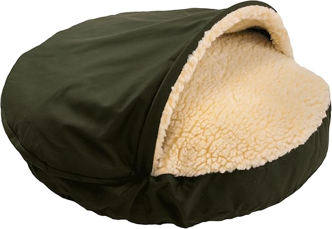Small Snoozer Cozy Cave, Olive
