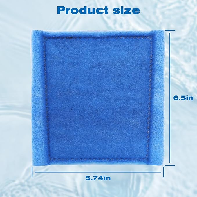 12 Pack Aquarium Filter Cartridges for Aqua-Tech 30-60/20-40 Gallon Fish Tank Power Filter Replacement, EZ-Change #3 Fish Filter Cartridge