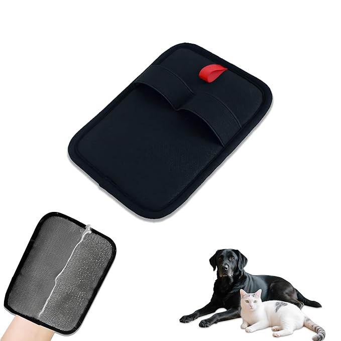 Pet Hair Remover,1 PCS Pet Hair Removal Glove,Electrostatic Gloves for Cats&Dogs,New Upgrade Efficient Grooming Gloves for Pet Hair,Reusable Animal Fur Removal Tool for Couch,Furniture,Carpet,Curtain