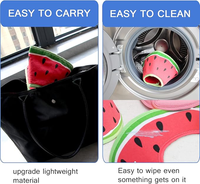 Soft Dog Cone, Lightweight Elizabethan Collar for Dogs, Adjustable Soft Cones for Dogs/Cats to Stop Licking After Surgery, Cute Watermelon Cone of Shame Alternatives for Pets (Medium)