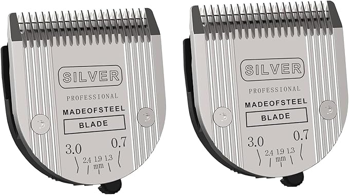 2PCS Adjustable 5 in 1 Replacement Blades Compatible with Wahl 5 in1 Clipper Bravura, Chromado, Creativa, Figura, Motion, Supergroom Dog Grooming Clippers