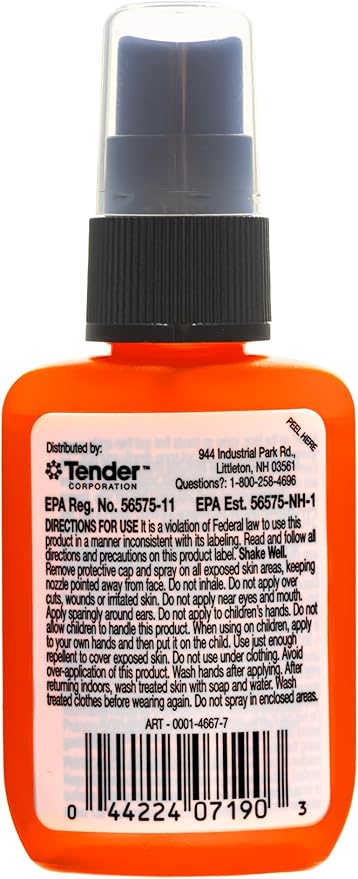 Ben's Tick & Insect Repellent - Travel Size Bug Spray with 30% DEET for Mosquitoes, Ticks & More - Up to 7 Hours of Protection - Fragrance-Free - 1.25 Fl Oz (4 Pack)