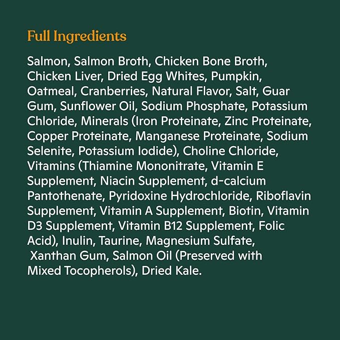 Made by Nacho Minced Cage-Free Chicken and Salmon in Bone Broth Cups, Enriched with Vitamins and Prebiotics, Variety Pack, 10 Cups, 2.5 oz