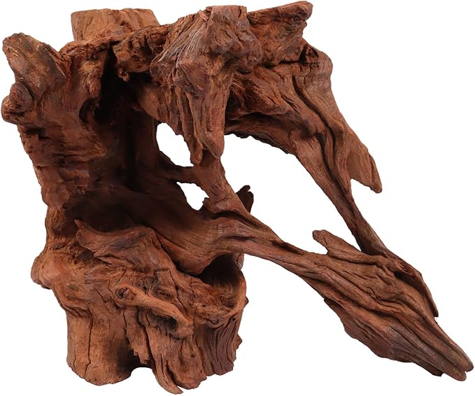 LYPHARD AQUARIUMS Natural Driftwood for Aquarium, 9-15" Large Assorted Branch Decorations for Reptile Hide, Fish Tank, 1 Pcs
