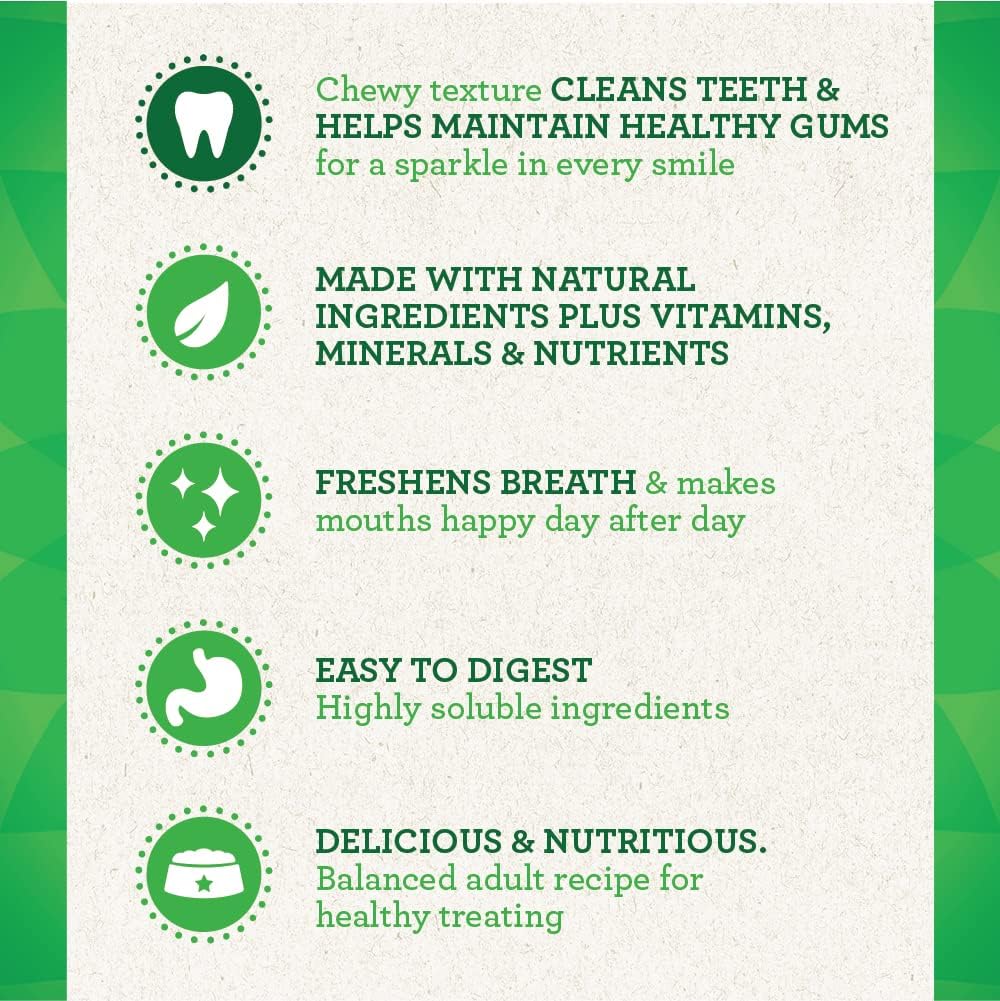 Greenies Pumpkin Spice Flavor Petite Size,Veterinarian-Recommended for Dental Care, Dog Treat Chews, Limited Edition, 12 oz., Pack of 40