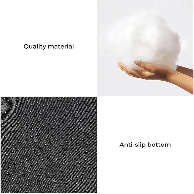 FUNNY FUZZY Pet Fluffy Fuzzy Couch Cover, Calming Washable Dog Bed Sofa Protector Pets Mat for Small Dogs and Cats (Tie-dye Grey,27.56 × 24.02 × 5.51 in)