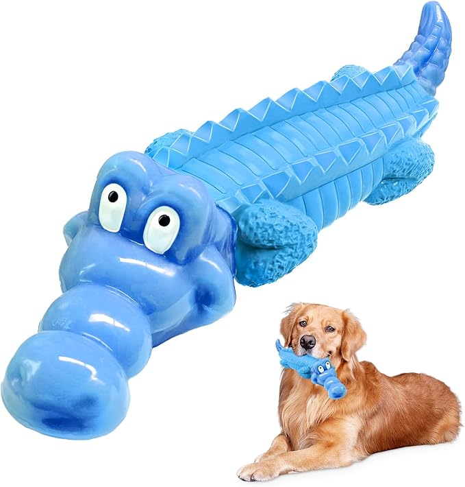 Tough Dog Chew Toys for Aggressive Chewers, Indestructible Dog Toy to Keep Them Busy & Reduce Boredom for Medium, Large Dogs, Milk Flavor