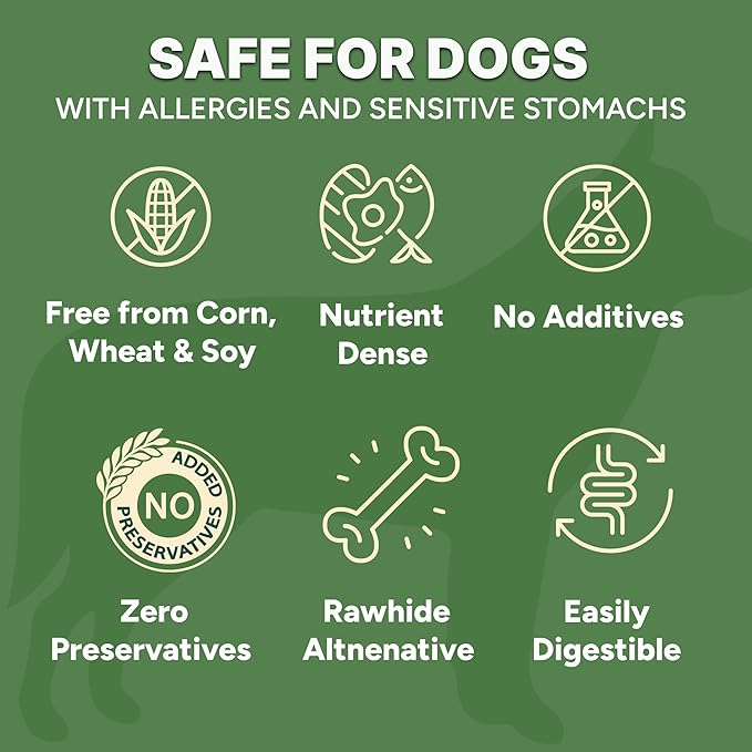 Gaines Family Farmstead Beef Chips for Dogs – 6 oz, Natural Single-Ingredient Dog Treats, High-Protein Rawhide-Free Chews, Healthy Grain-Free Snacks, Made in USA