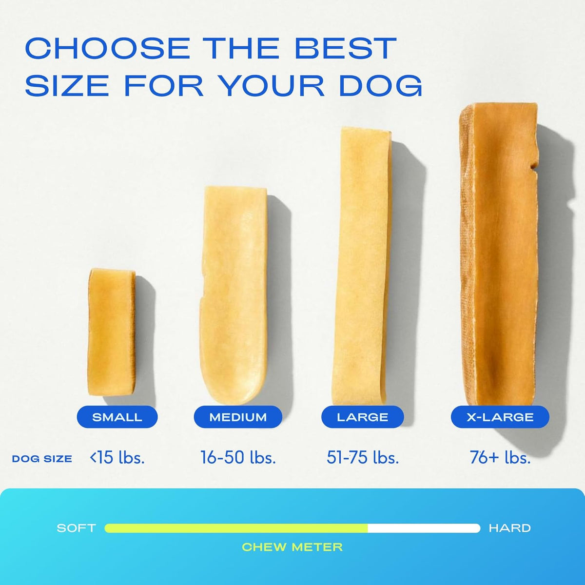 Native Pet Yak Cheese Himalayan Dog Chews XLarge - Long Lasting Dental Sticks for Extra Large Breeds – 100% All Natural Himalayan Yak Chews – Cheese Bone for Aggressive Chewers - 3 Per Pack