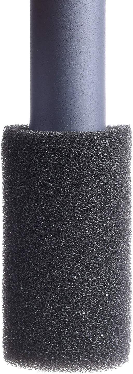 12 Pieces Black Pre-Filter Sponge Foam Roll Accessories for Aquarium Fish Tank