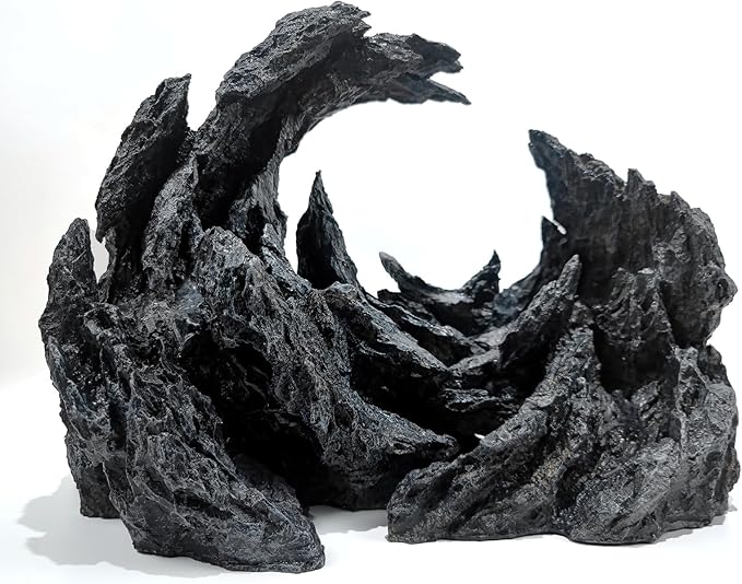 Fish Tank Decor Rocks.Aquarium Decoration Model.Easy Superior Aquascape (Perched Canyon-15inch)