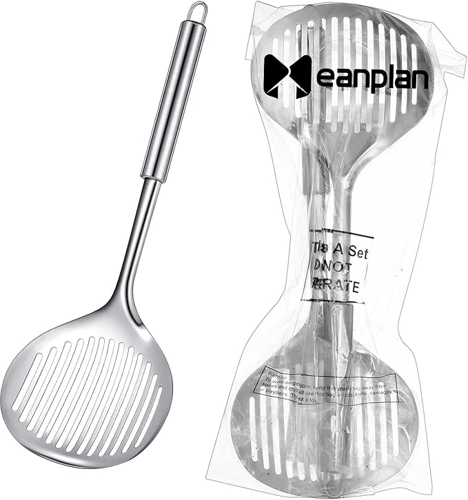 2 Pcs Cat Metal Litter Scoop Litter Scoop, Cat Accessories Scooper Stainless Steel Kitty Poop Sifting Cleaning for Litter Box, Metal Poop Sifter Pet Supplies