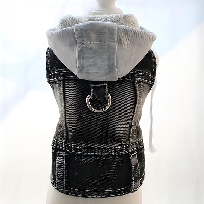 Puppy Harness Jacket for Small Dogs - Breathable Soft Dog Clothes with D-Ring for Leash, Lightweight Comfort Vest for Small Breed Puppies, Cats