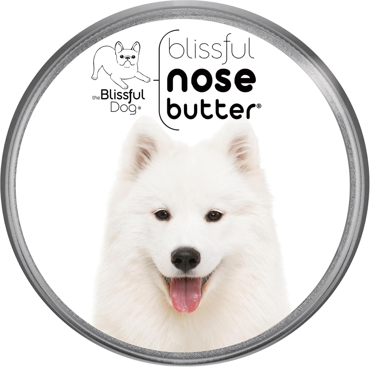 The Blissful Dog Samoyed Unscented Nose Butter - Dog Nose Butter, 4 Ounce