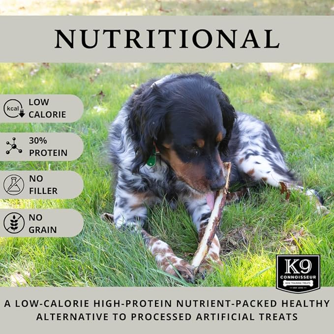 K9 Connoisseur Beef Marrow Rib Dog Bones Long Lasting 8 to 10 Inch Long - USA Made Single Ingredient for Medium Dogs Upto 50 Pounds - 16 Pack