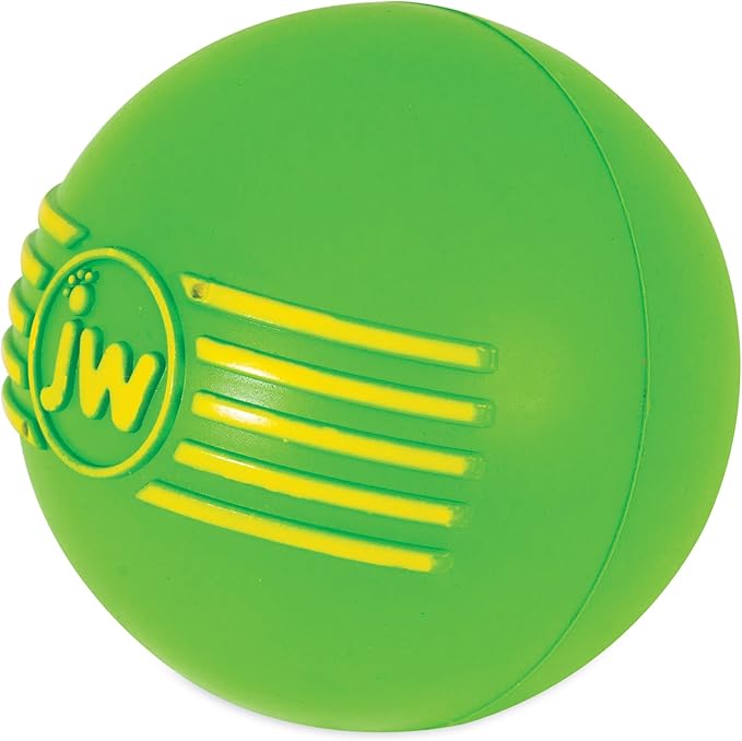 JW Pet Dog iSqueak Ball Dog Toy, Large, (Assorted Colors)