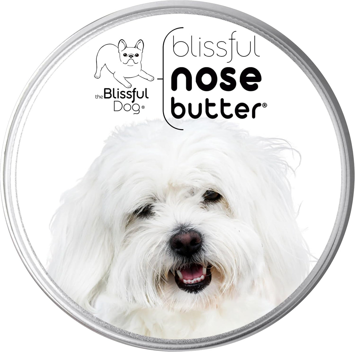 The Blissful Dog Coton De Tulear Unscented Nose Butter, 2-Ounce