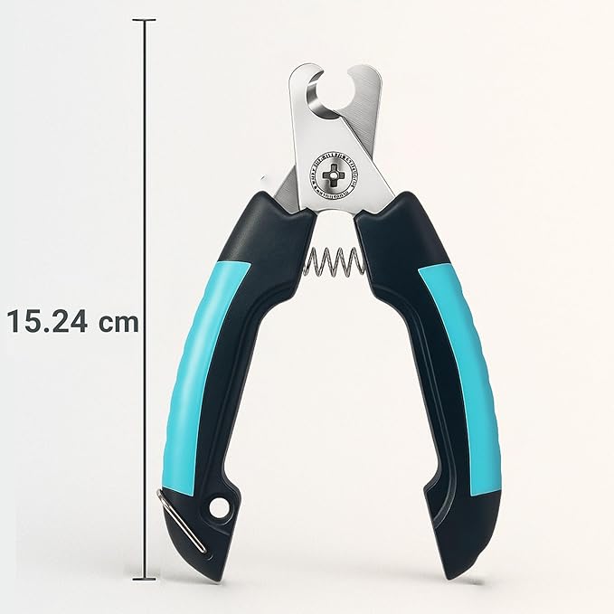 Professional Dog Nail Clippers for Medium & Large Dogs, Cats – Safety Guard, Stress-Free Trimming