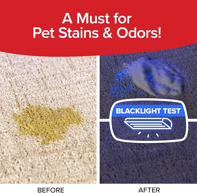 Bull Shot Carpet Spot & Stain Remover by Horsepower, AS-SEEN-ON-TV, Made In USA, Just Point & Spray, Stain-Lifting Foam-Action, Pet Stains & Odors, Coffee, Soda, Wine, Grease, New & Old Stains & More