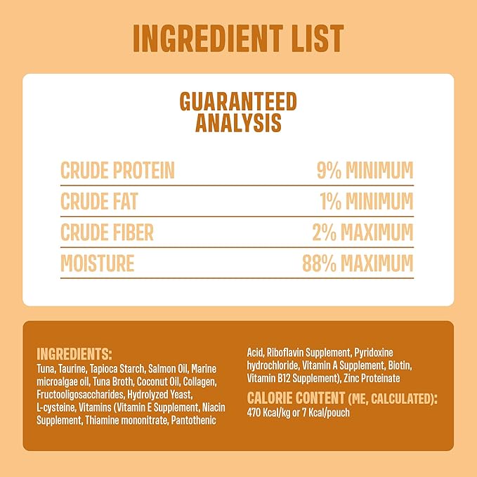 ivvi Skin & Coat for Cats – Functional Creamy Snack with Salmon Oil, Algae Oil, Zinc, Collagen & Biotin – Supports Skin and Fur Health – 30 x 0.53 oz Sachets – with Real Tuna
