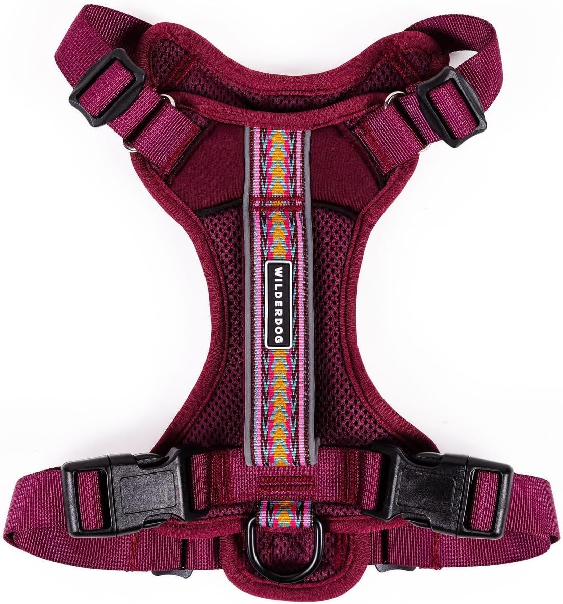 Wilderdog Lightweight Dog Harness with Reflective Straps - Large - Huckleberry