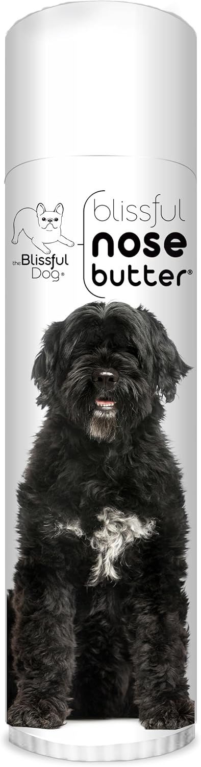The Blissful Dog Portuguese Water Dog Unscented Nose Butter - Dog Nose Butter, 0.50 Ounce