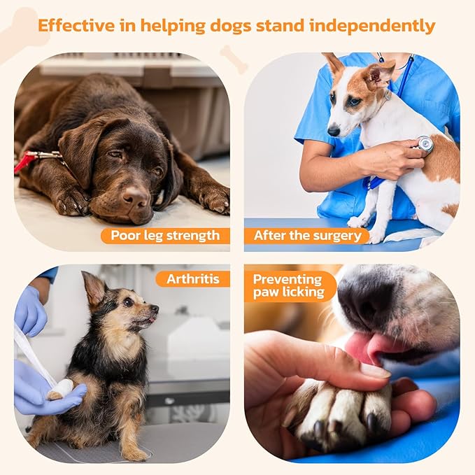 Non-Slip Paw Protector Pads for Senior Dogs, Anti-Slip Rubber Traction Stickers, Help Dogs Walk on Hardwood Floor, Pink 48pcs, XL for 41-60lbs