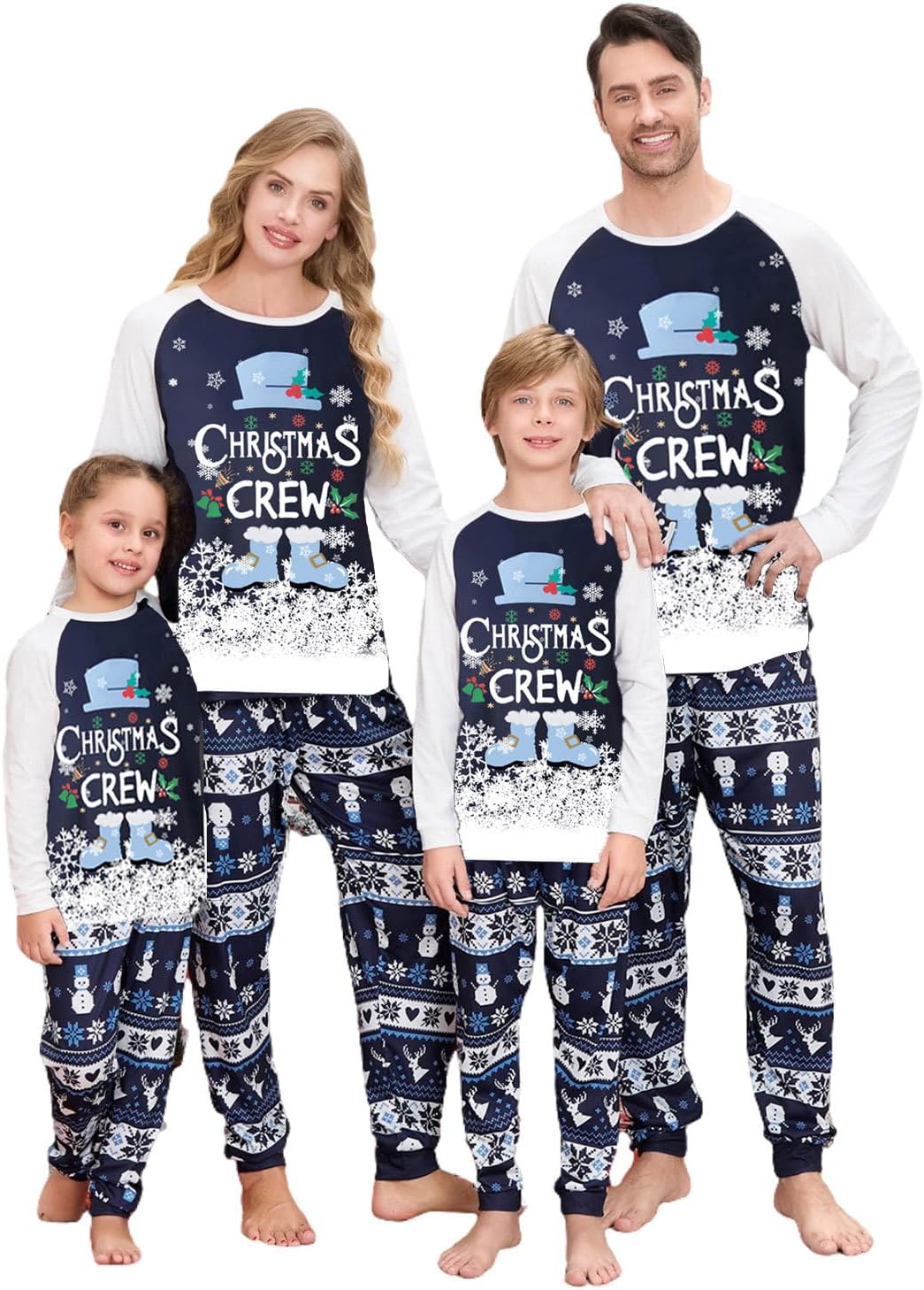 Matching Family Christmas Pajamas Set - Xmas Sleepwear PJs
