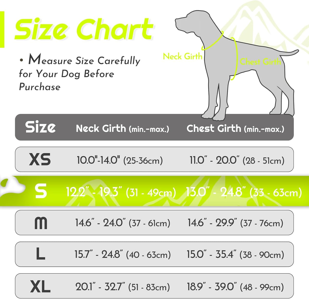 Eagloo Dog Harness Small Sized Dog, No Pull Service Vest with Reflective Strips and Control Handle, Adjustable and Comfortable for Walking, No Choke Pet Harness with 2 Metal Rings, Green, S