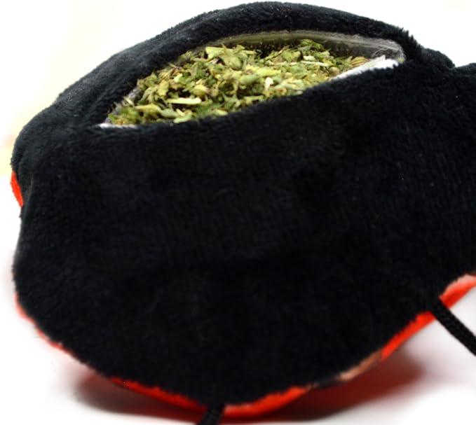 Meowijuana Refillable Cat Toys | Get Sprung - Ladybug and Mushroom Catnip Toys | Includes Potent Hand Harvested Catnip Grown in North America | Promotes Play and Cat Health