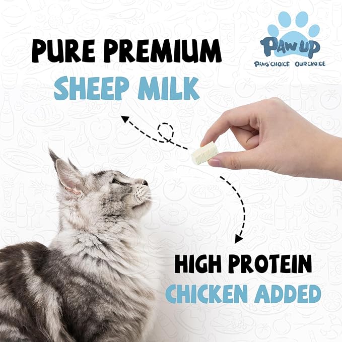 Freeze Dried Sheep Milk Yogurt Flavor, Gentle Sheep Milk Dog Treats for Sensitive Stomachs Puppies, 2.8 oz