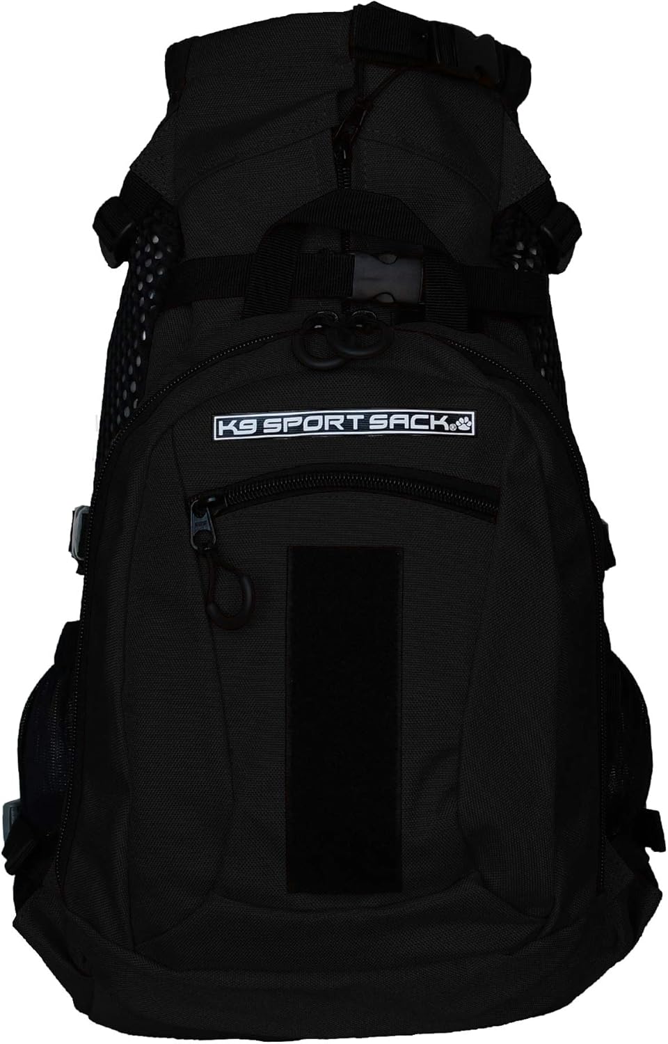 K9 Sport Sack | Adjustable Dog Carrier Backpack (Medium, Plus 2 - Jet Black)