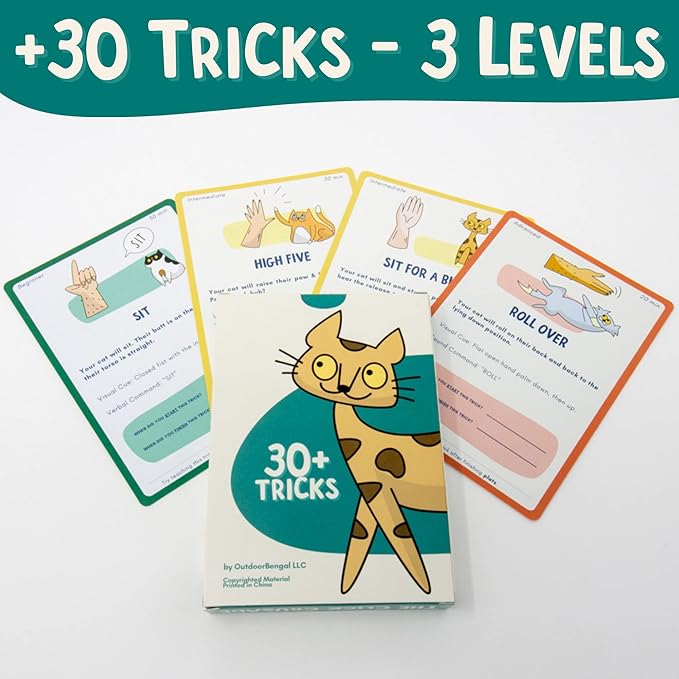 The Click Crusade (Cat Training Card Game Guide to Clicker Training for Cats for Teaching Tricks, Improving Communication and Bonding with Your Kitten (Clicker not Included)