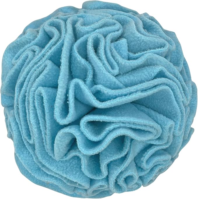 Medium Breed Snuffle Interactive Foraging Dog Puzzle Ball Toy Blue Large