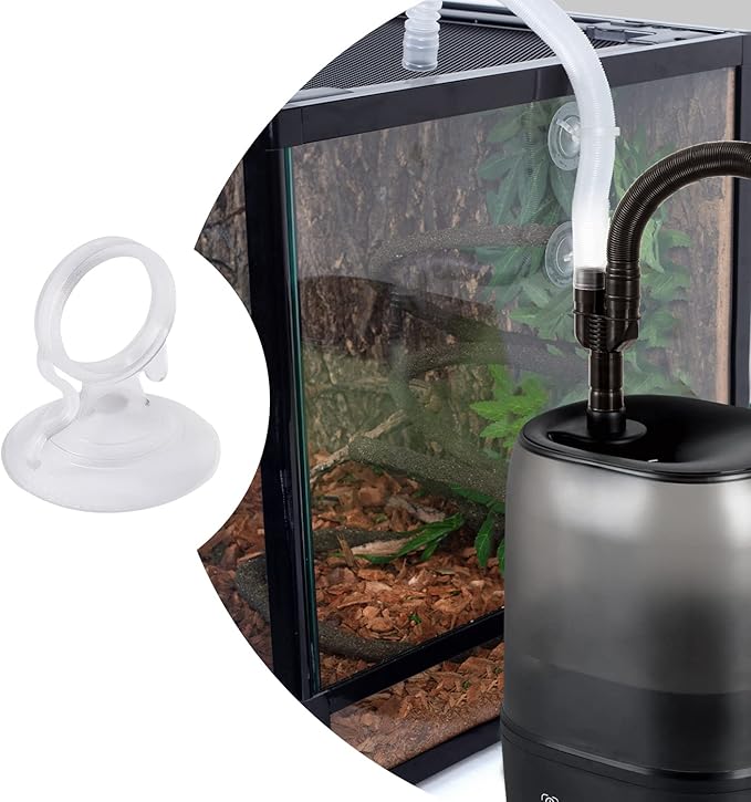 REPTIZOO Reptile Fogger Extension Tube, Accessories of Reptile Humidifier Suitable for Reptiles Terrarium