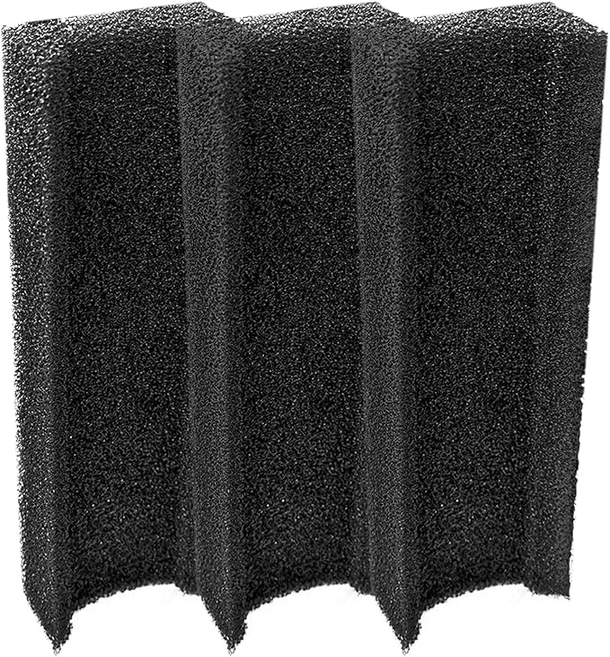 Replacement Sponge for Aquarium Filter, Fish Tank Filter Replacement Parts, Including 3 x Filter Sponge, for KV-188/KV-288