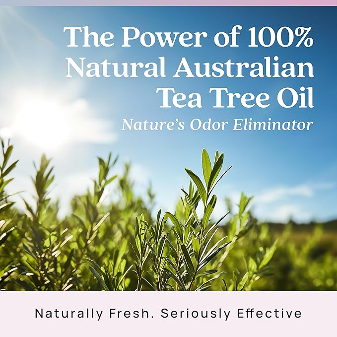 Azuna All-Natural Odor Remover Gel Refill Pouch | Air Purifier with Tea Tree Oil | Plant-Based & Long Lasting | For Pet Odors, Smoke & Strong Odors | Lavender Aromatherapy, 24 oz.
