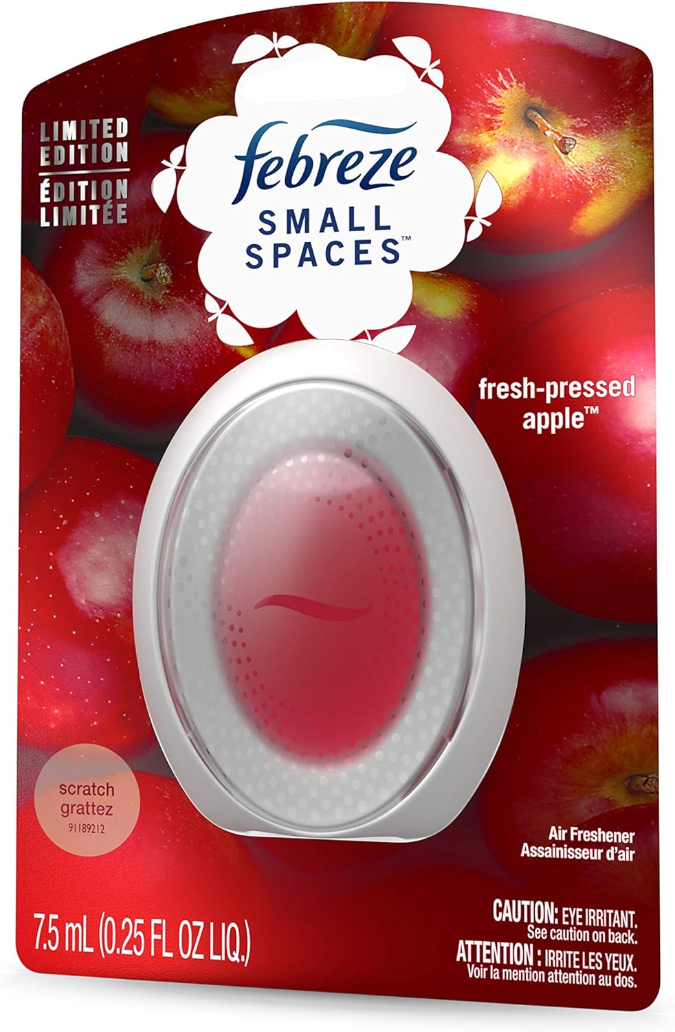 Febreze Small Spaces Fresh Pressed Apple Air Freshener - 0.25 fl oz